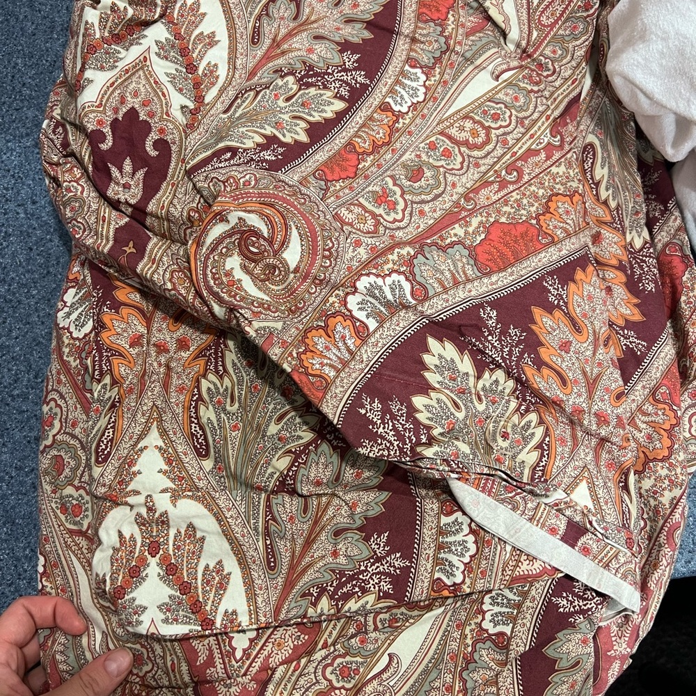 Pottery barn duvet cover